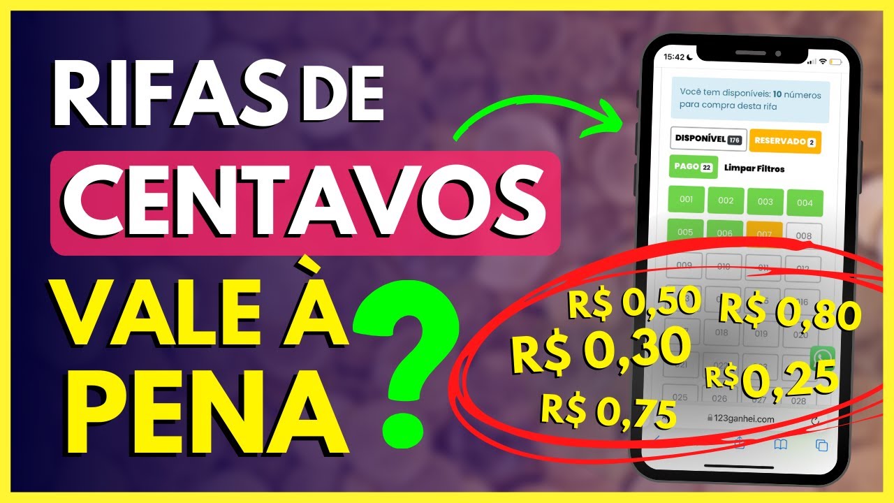 ⚠️🚫 [Rifa Online] Rifas de Centavos - Vale a pena fazer Rifas de Centavos - Cuidado