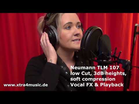 Studio Mikrofon Test für Sängerin Isy Voice