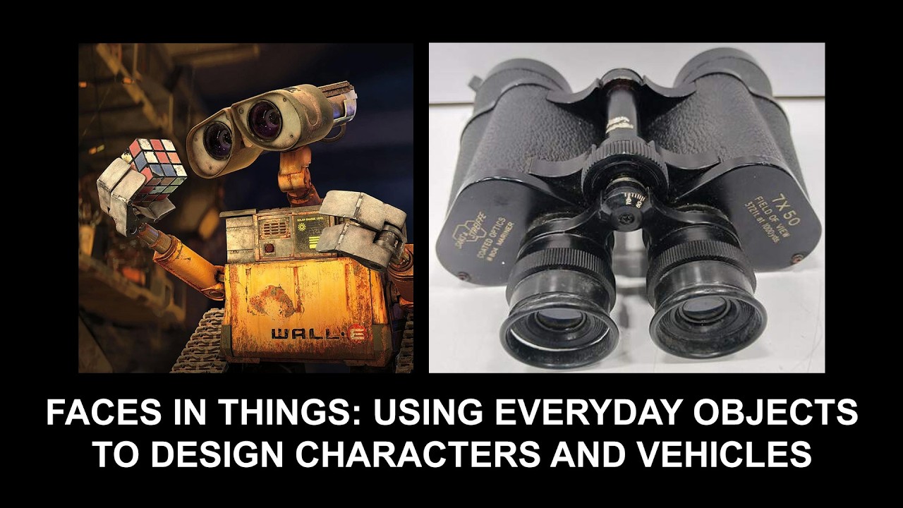 Faces In Things: Using Everyday Objects To Design Characters And Vehicles