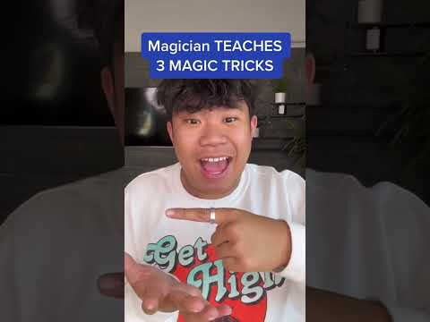 Learn 3 EASY Magic Tricks!!