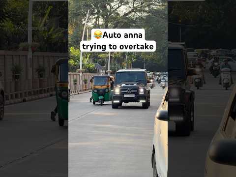 Auto vs G-wagon only in India! #supercar #mercedesbenz