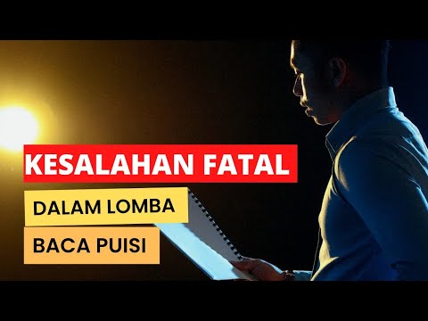 8 Mistakes in Poetry Recitation Competitions. Never Do These!