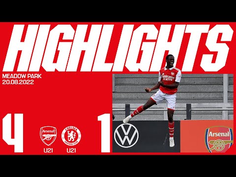 HIGHLIGHTS | Arsenal vs Chelsea (4-1) | U21 | Olayinka, Edwards, Sagoe Jr, Butler-Oyedeji