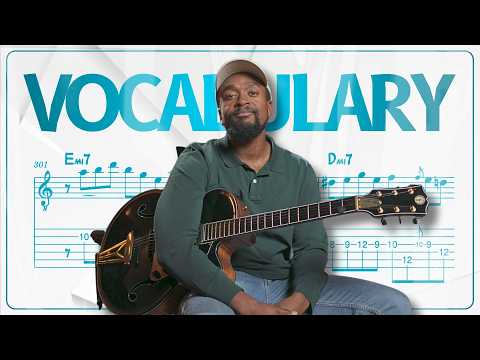 How to Build Essential Jazz Guitar Vocabulary (feat. Cecil Alexander)