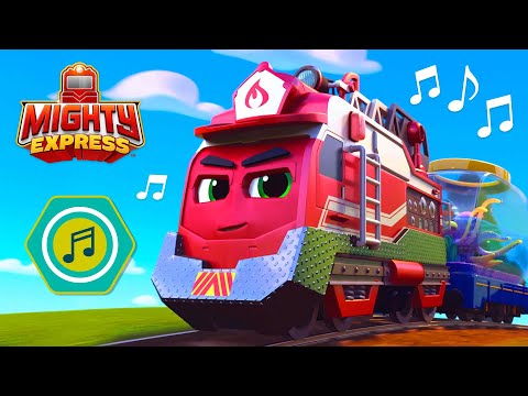 Rescue Red & More Kids Songs | Mighty Express Song Compilation | Nursery Rhymes for Kids