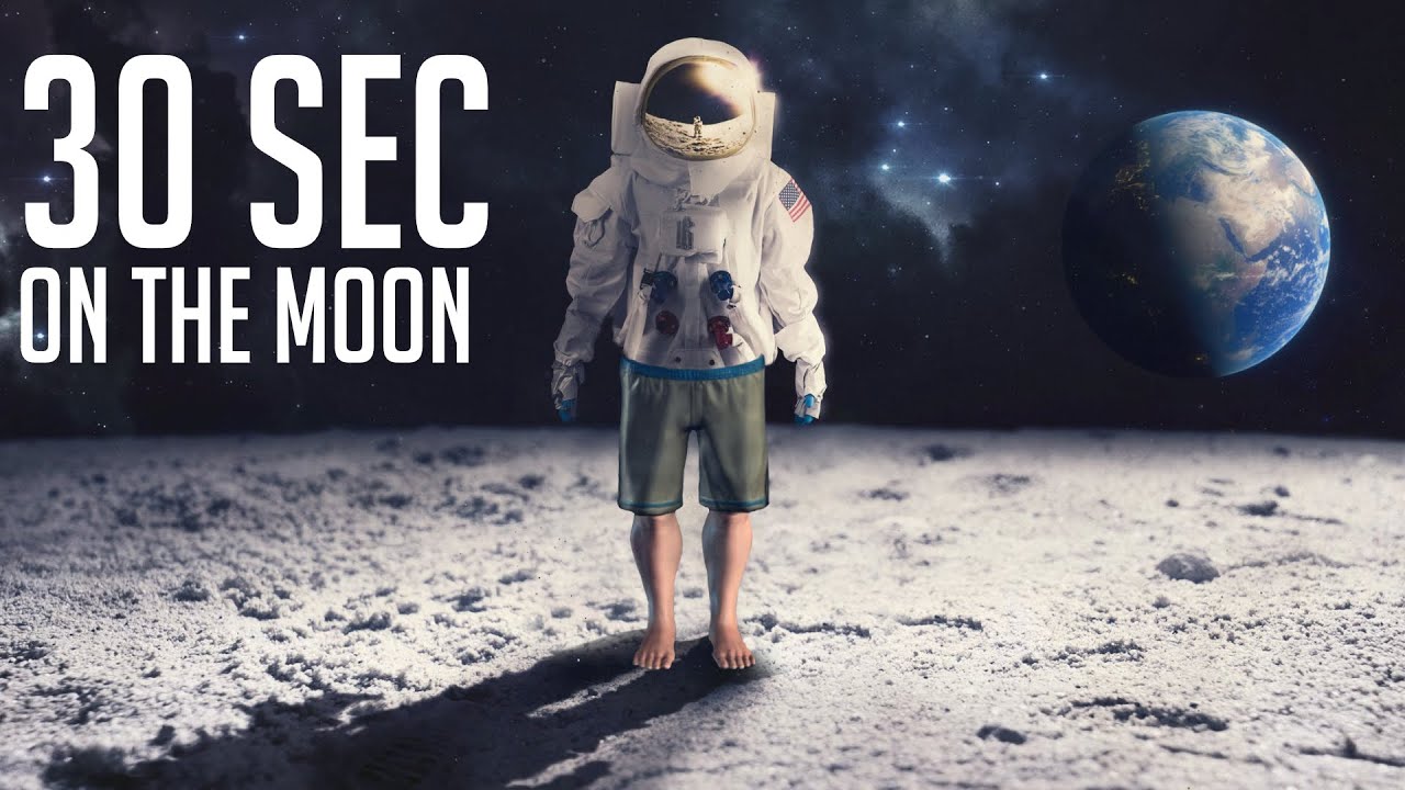 What If You Spend Just 30 Seconds on the Moon Without a Spacesuit?