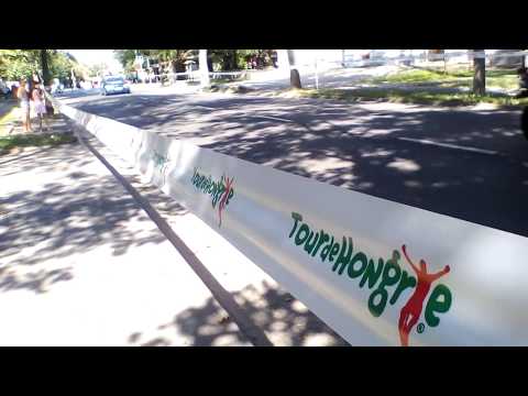 Tour de Hongrie Kazincbarcikán az Építők útján 4.kör futam.2018.08.19-én.