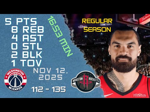Steven Adams Player Full High Lowlights vs WIZARDS 12 11 2025 NBA REGULAR SEASON