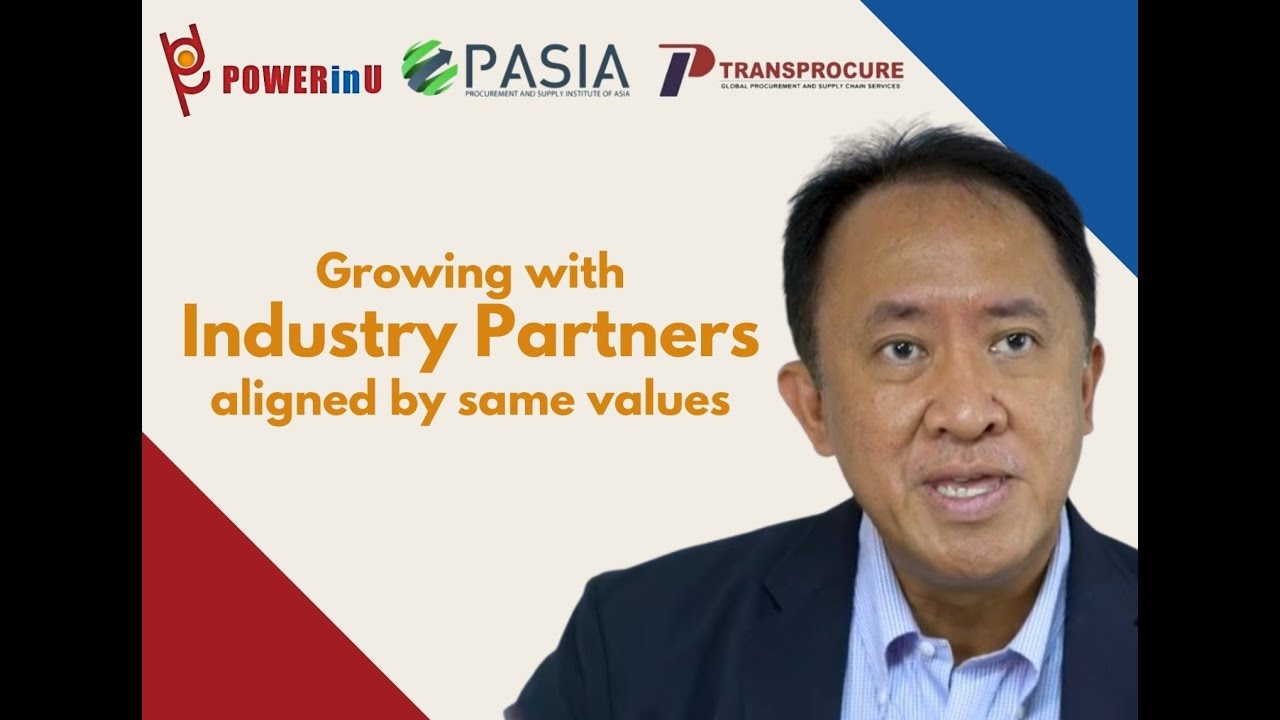 Growing with Industry Partners aligned by same values