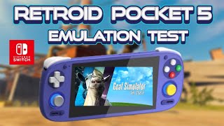 Retroid Pocket 5 Emulation Test - Goat Simulator The Goaty