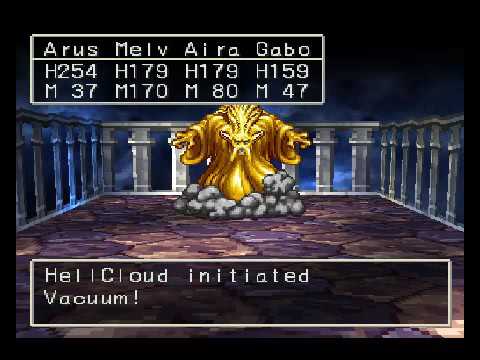 Dragon Warrior VII Restricted LP Part 36, [Boss 43 - Hell Cloud]