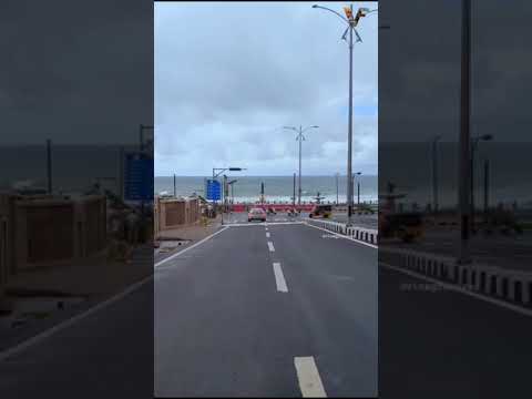 fev view Vizag beach🏖..