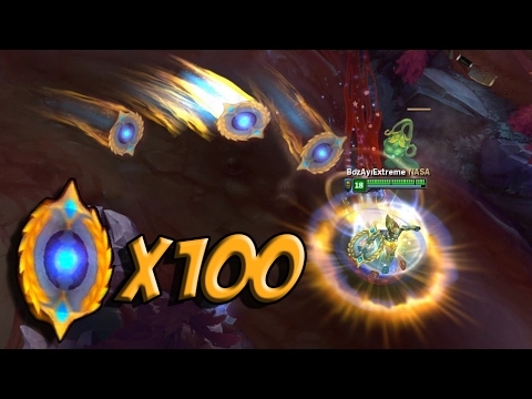 Sivir Q One-Shot Baron and Dragon at Once 100X BOOMERANG