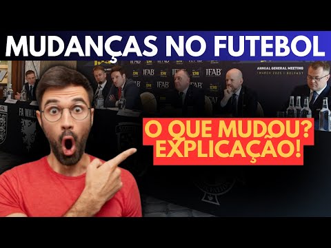 FIFA Mudou a regra do Futebol. Veja as Novas Regras do Futebol