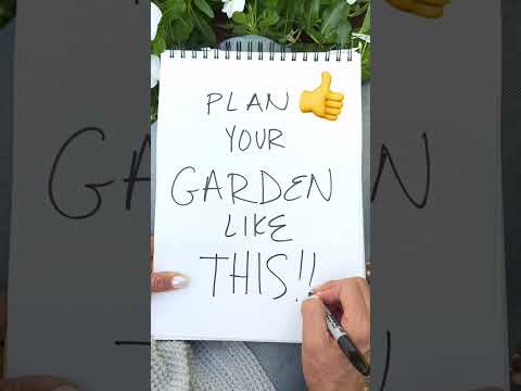 There is a much better way to plan your 2025 garden and fit 5x the plants 😉 #garden #plants #design