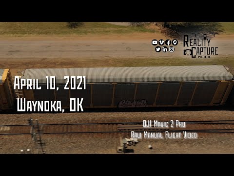 04.10.2021 Waynoka, OK and Downtown Carnival - "NO AUDIO" - RAW DJI Mavic 2 Pro ND32 Vid