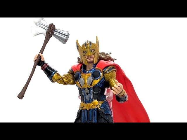 Vídeo relacionado con Marvel Hasbro F1060 Legends Series Thor: Love and Thunder - Figura de Thor de 15 cm - 4 Accesorios y 1 Pieza de Figura para armar