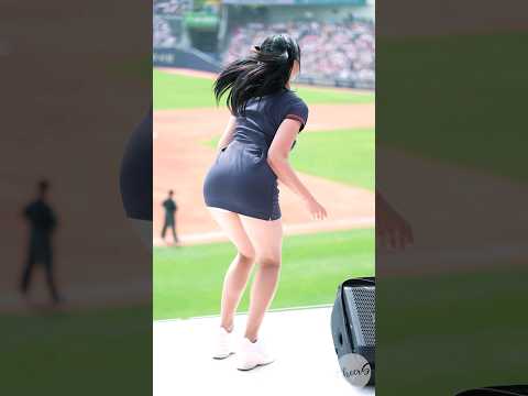 뭐하는겨! 견제응원 텐션보소 ㅋㅋ #하지원 #치어리더
