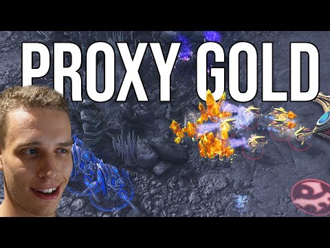 Proxy NEXUS On OPPONENTS GOLD (StarCraft 2) Cheesiest Man Alive