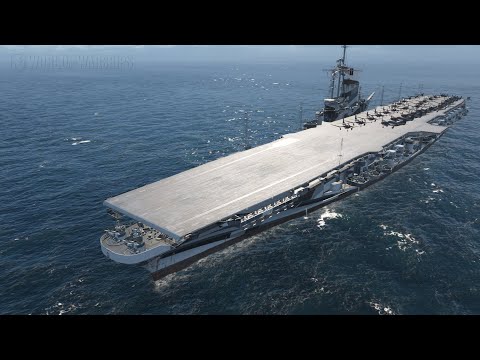 The Unstoppable MIDWAY:  Dominate the Battles with Aircraft Carrier Midway World of Warships #gaming