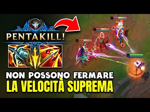 JHIN FULL ATTACK SPEED PENTAKILL: IL PIÙ VELOCE DELLA LANDA