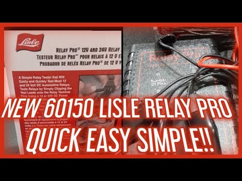 THE BEST WAY TO TEST A RELAY NEW LISLE 60150: RELAY PRO FOR SHEILDED AND NON SHIELDED RELAYS!