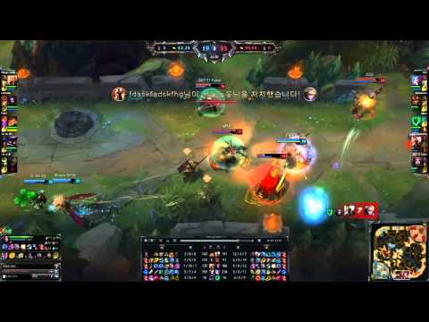 SKT T1 Faker - LeBlanc highlights vs. Azir - Korean SoloQ - Season 2015 - League of Legends