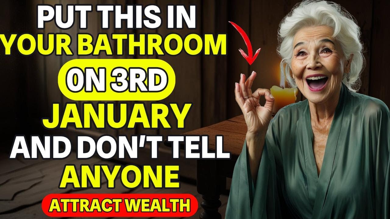 If You put This In Your Bathroom On 26TH December, Your Money Problems Will End | Buddhist Teachings