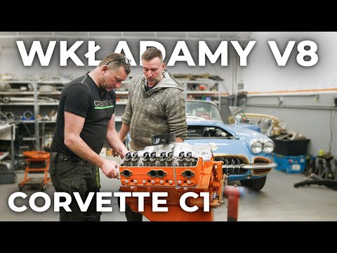 Corvette C1 - Time to Put in the V8! Episode 8 | Abcar Oldtimers