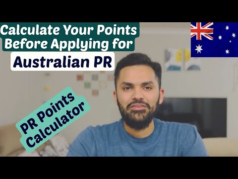 How to calculate PR points for Australia | PR points calculator #information #australia #immigration