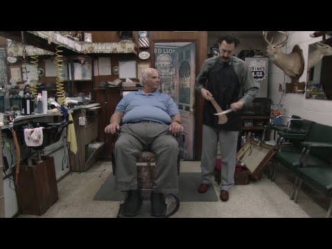 Borat 2 Earning Money as Barber Scene | HD clip