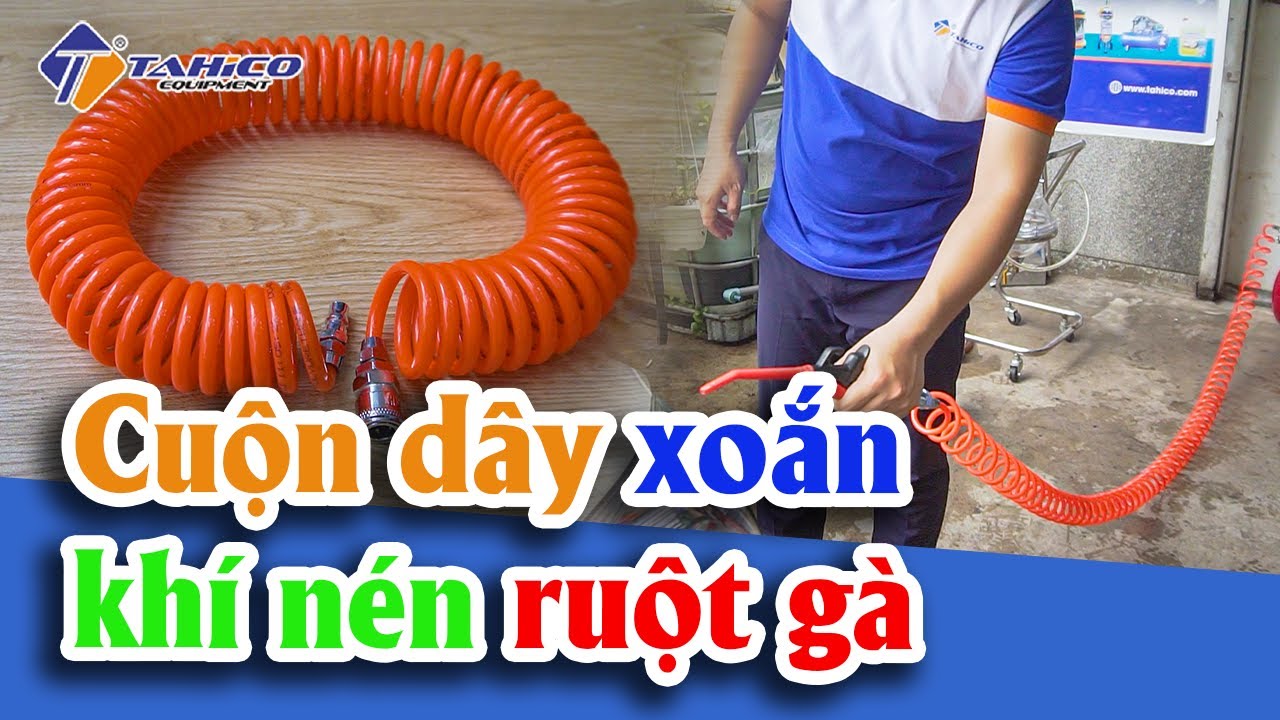 Cuộn dây xoắn khí nén ruột gà 19