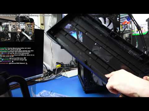 CHIEFTEC Hunter žaidimų važiuoklė ATX juoda video