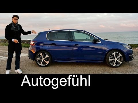 2015 All-new Peugeot 308 GT 205 hatch test drive REVIEW (+ 308 SW)- Autogefühl Video