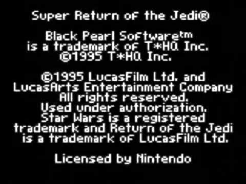 Super Star Wars : Return of the Jedi Game Boy