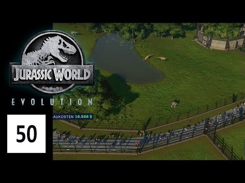Verstärkter Zaun - Let's Play Jurassic World Evolution #50 [DEUTSCH] [HD+]