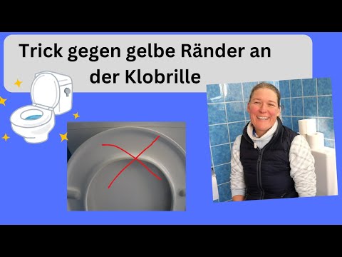 Do you know this trick for removing yellow stains from your toilet seat? Clean a yellowed toilet ...