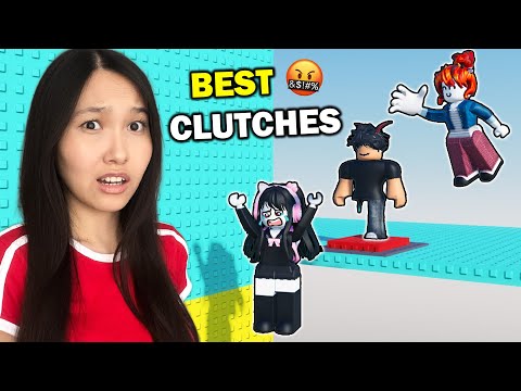 Trying to do BEST Roblox CLUTCHES 2025!
