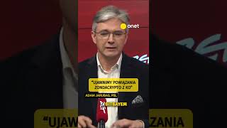 POSEŁ PIS: UJAWNIMY POWIĄZANIA ZONDACRYPTO Z KO