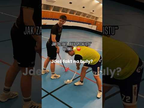 Pošli to specialistovi 😅🤩 #floorball #ceskyflorbal #innebandy #hockey #florbal #salibandy #player