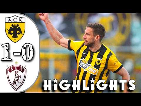 AEK Athens vs AEL Larissa Highlights | Stoiximan Super League 2026