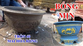 Đúc khuôn chậu không bị rỗ - Khuôn chậu Sơn Cương