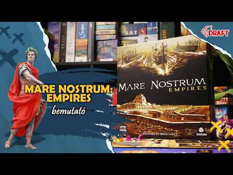 Állatos-élőhelyes... ja, nem ide  | Mare Nostrum Empires társasjáték bemutató - :: DRAFT :: Társasjáték vlog