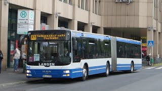 preview picture of video '[Sound] Bus MAN NG 323 (DN-L 1322) der Fa Westreisen Langen, Jülich (Kreis Düren)'