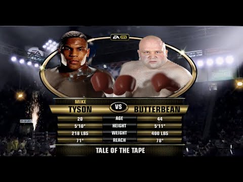 MIKE TYSON(USA) vs Eric "BUTTERBEAN" Esch (USA) | BOXING fight, HQ 2011