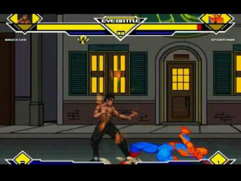 Bruce Lee Vs Spiderman
