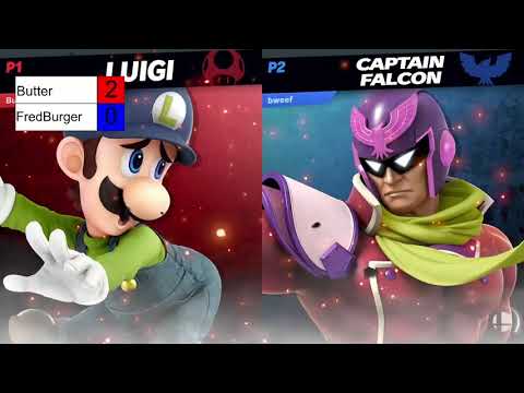 Run for the Roses #5 - Winners Semis - Butter (Luigi) vs FredFredBurger (Cpt.Falcon)