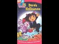 Opening To Dora The Explorer Dora S Halloween 2004 VHS