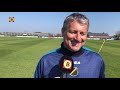 Trainer Ruud Brood voorafgaand aan het duel NAC-VVV.