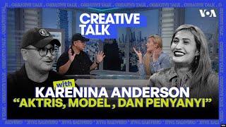 Download lagu VOA Creative Talk: Karenina Anderson, Aktris, Model dan Penyanyi mp3